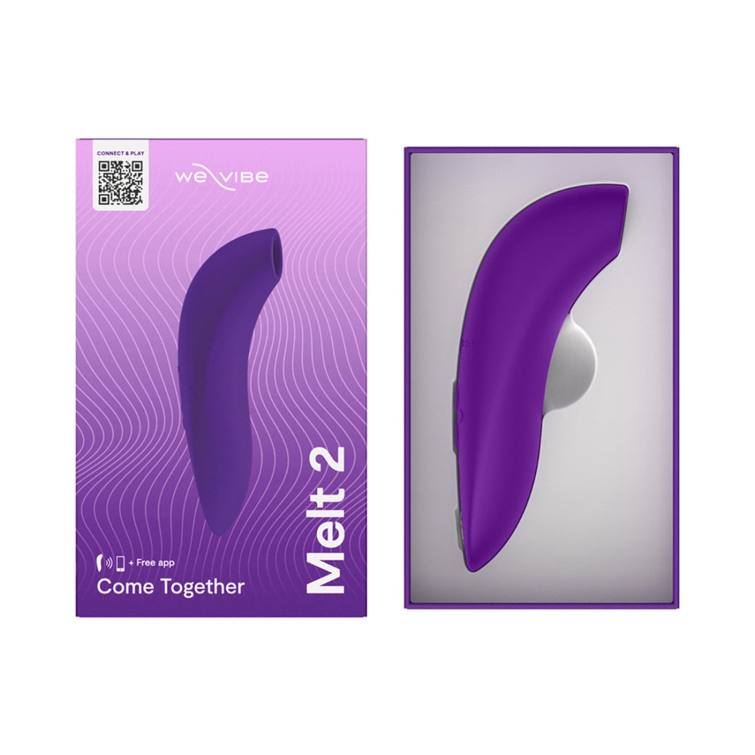 We-Vibe Melt 2 Pleasure Air Clit Stim Purple-Belle Lacet Lingerie