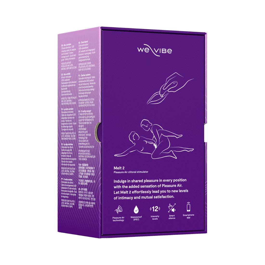 We-Vibe Melt 2 Pleasure Air Clit Stim Purple-Belle Lacet Lingerie