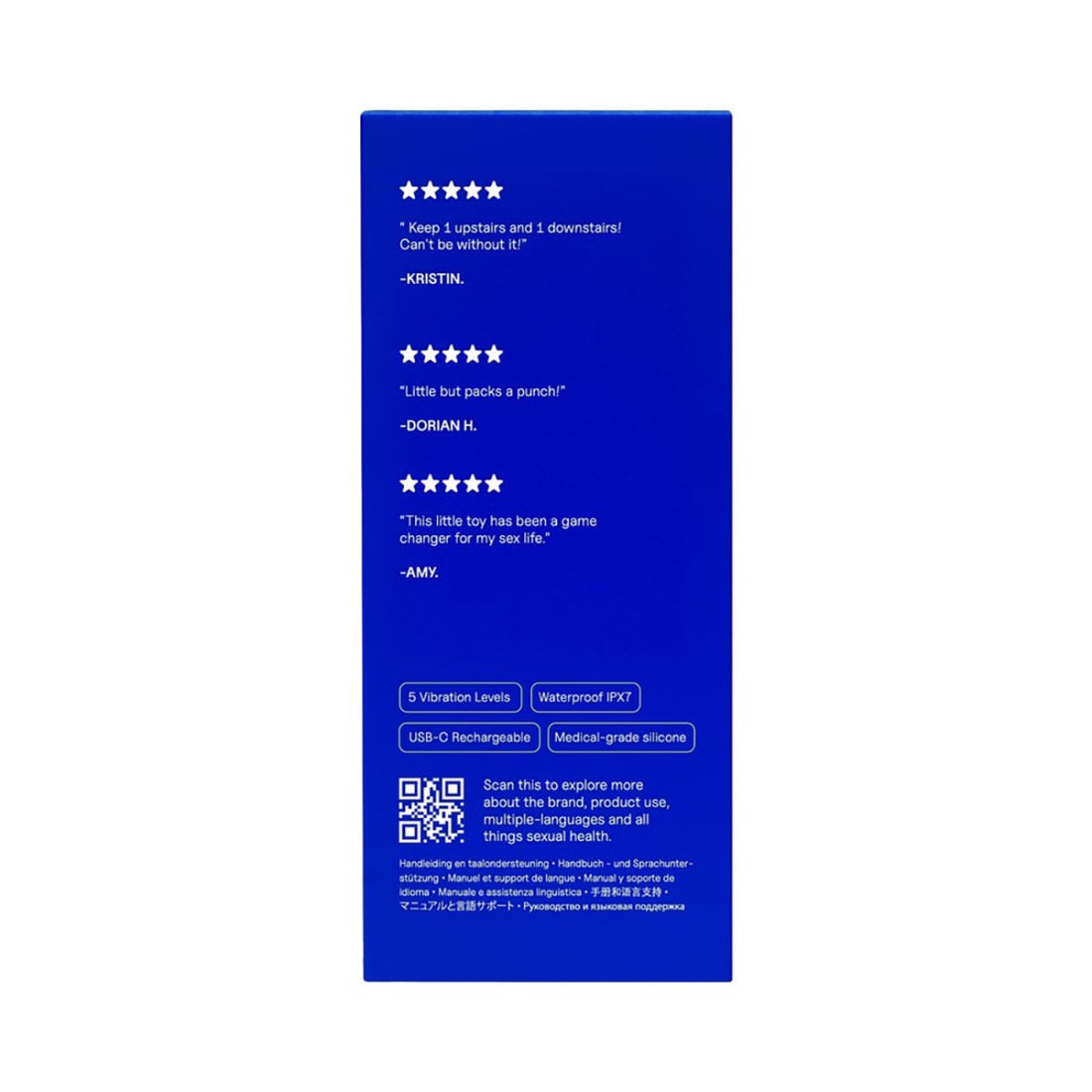 Dame Fin 2.0 Finger Vibrator Quartz-Belle Lacet Lingerie