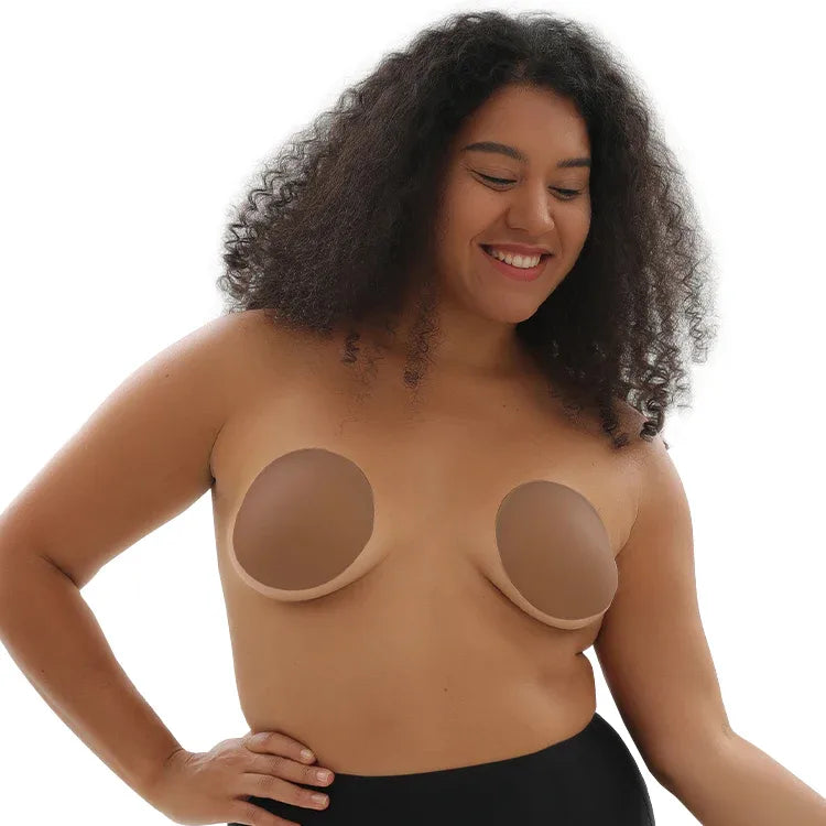 Niidor Silicon Nipple Cover in Latte at Belle Lacet Lingerie
