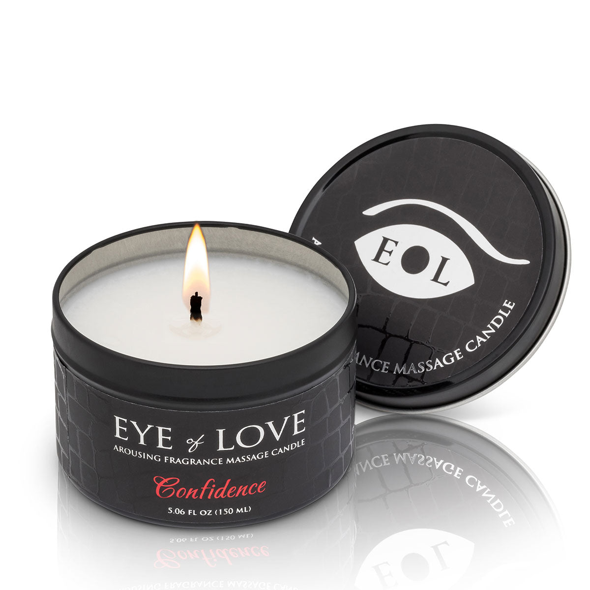 Eye of Love Pheromone Massage Candle 150ml â€“ Confident (M to F)